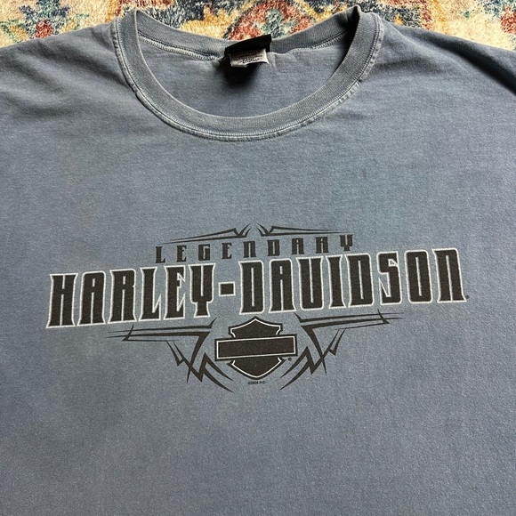 Vintage Harley Davidson Spellout Logo Sleeveless Top Size XL - Picture 4 of 6